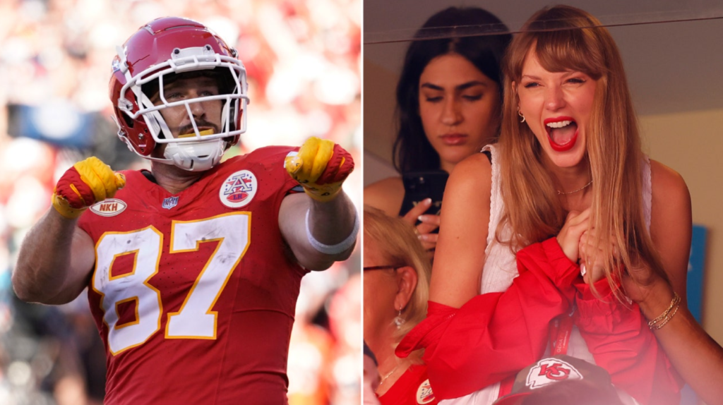 Travis Kelce praises Taylor Swift for her Chiefs game appearance on his  podcast