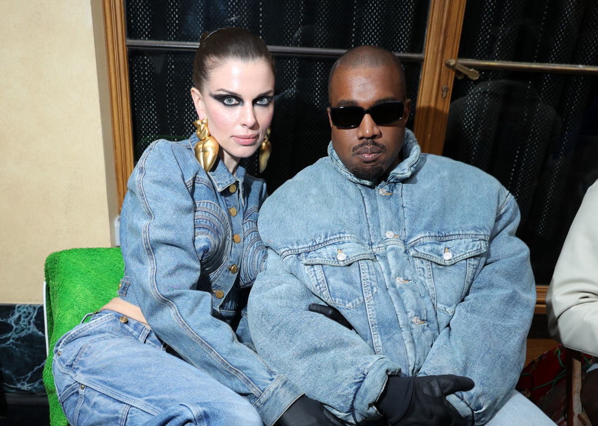 Julia Fox and Kanye West