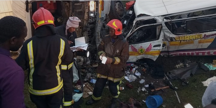 Nakuru-Eldoret highway accident 