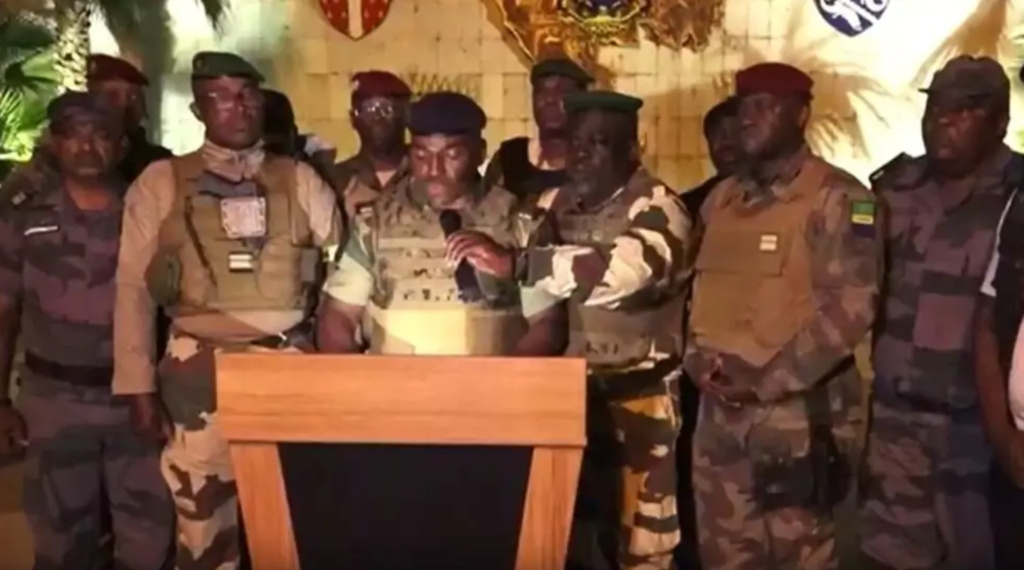 Gabon Military Officers take over the country: Gabon President Under House Arrest