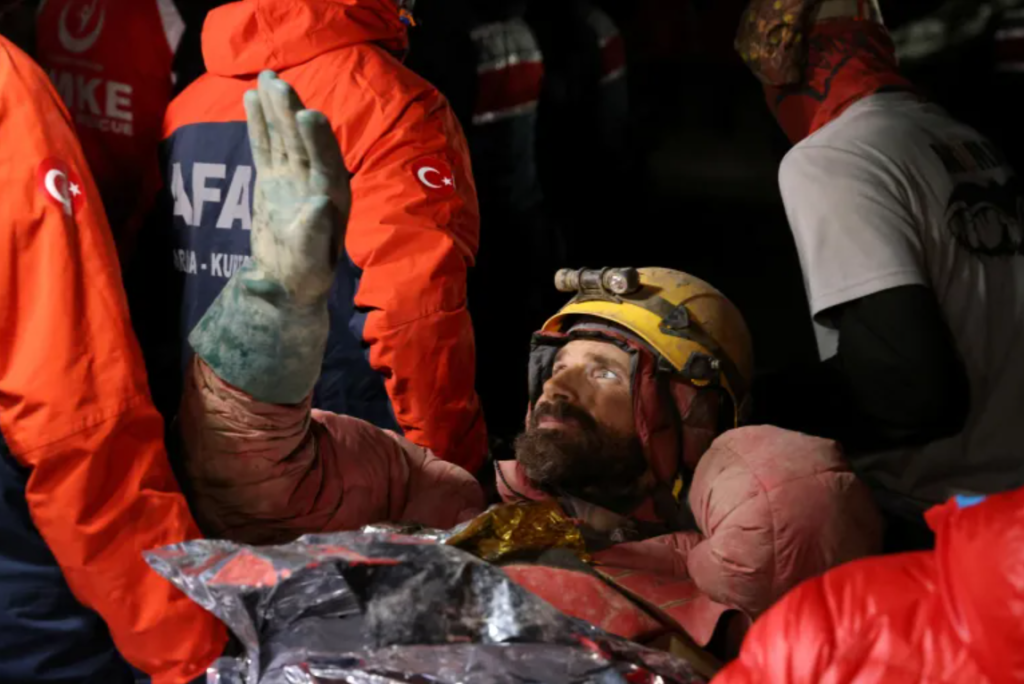 Mark Dickey Rescued From Turkish Cave After Week-Long Ordeal