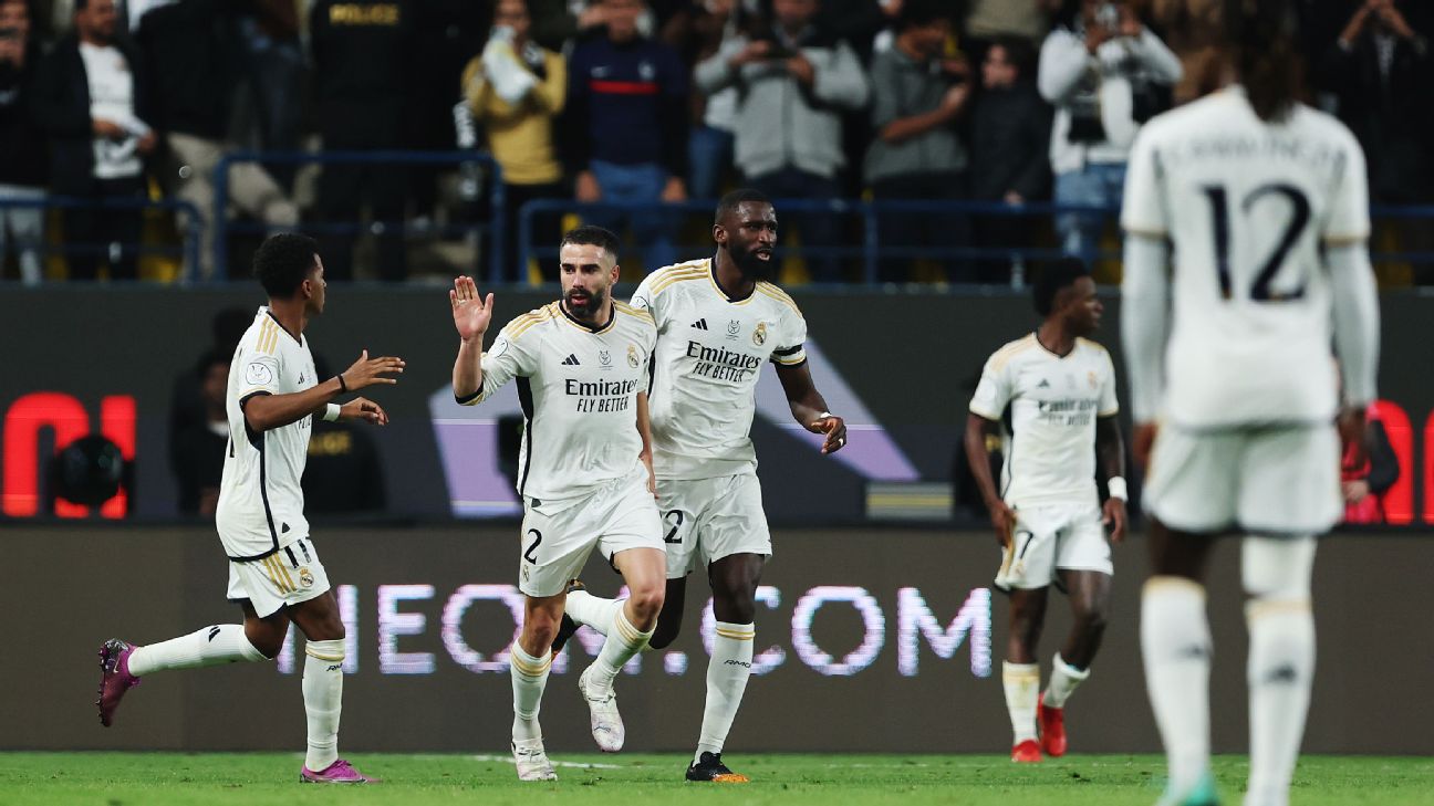 Real Madrid Stuns Atletico In Thrilling 5 3 Comeback For Spanish Super Cup Final Berth Kahawatungu 