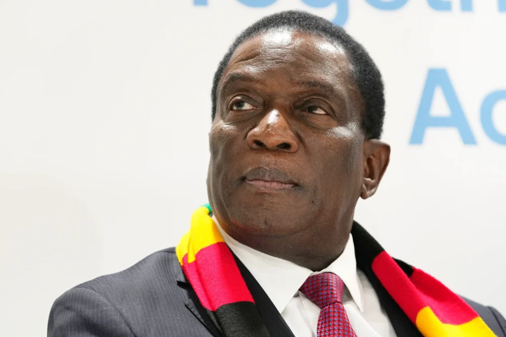 Emmerson Mnangagwa, sanctions