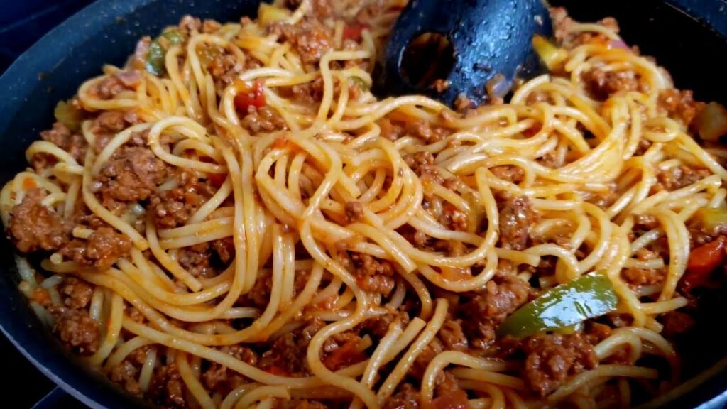How To Make Spaghetti And Mince