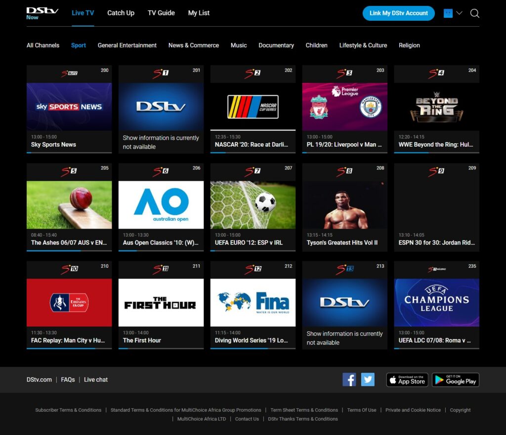 How To Get Your DSTV Account Number: How To Watch DStv Online