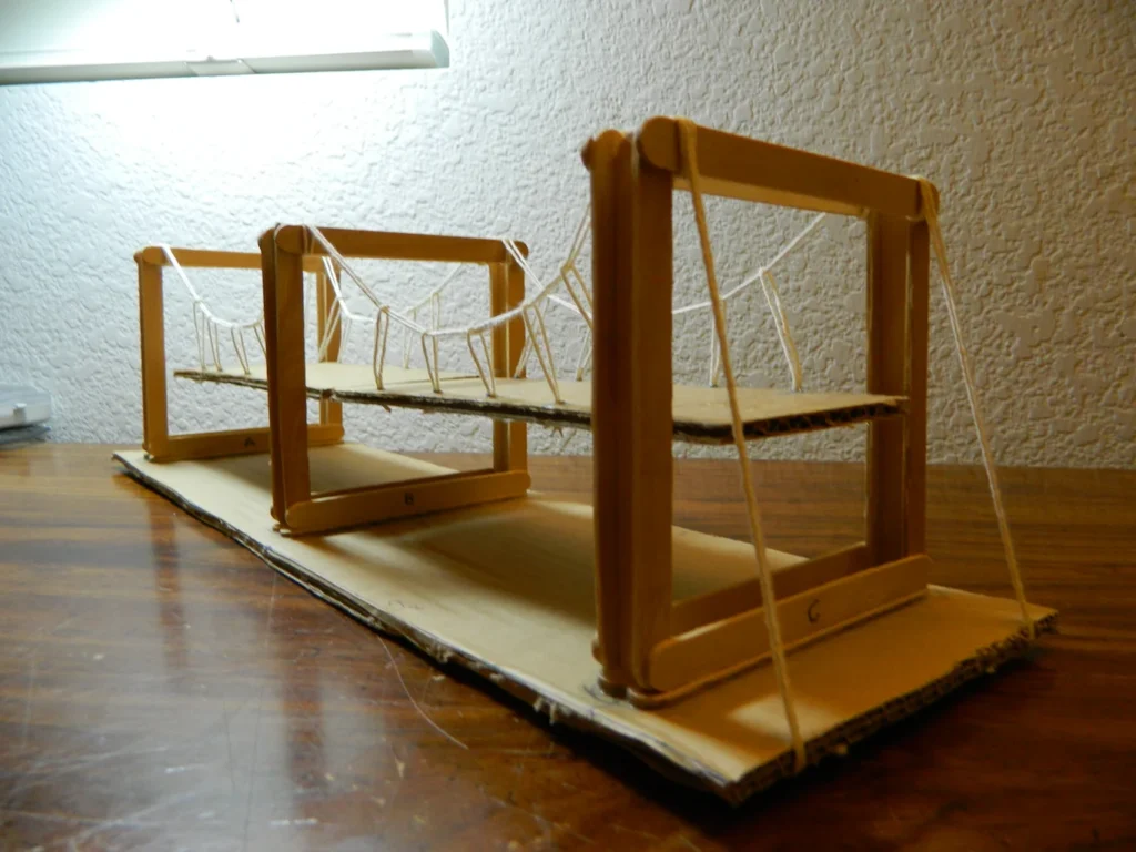 How To Build A Suspension Bridge For Kids