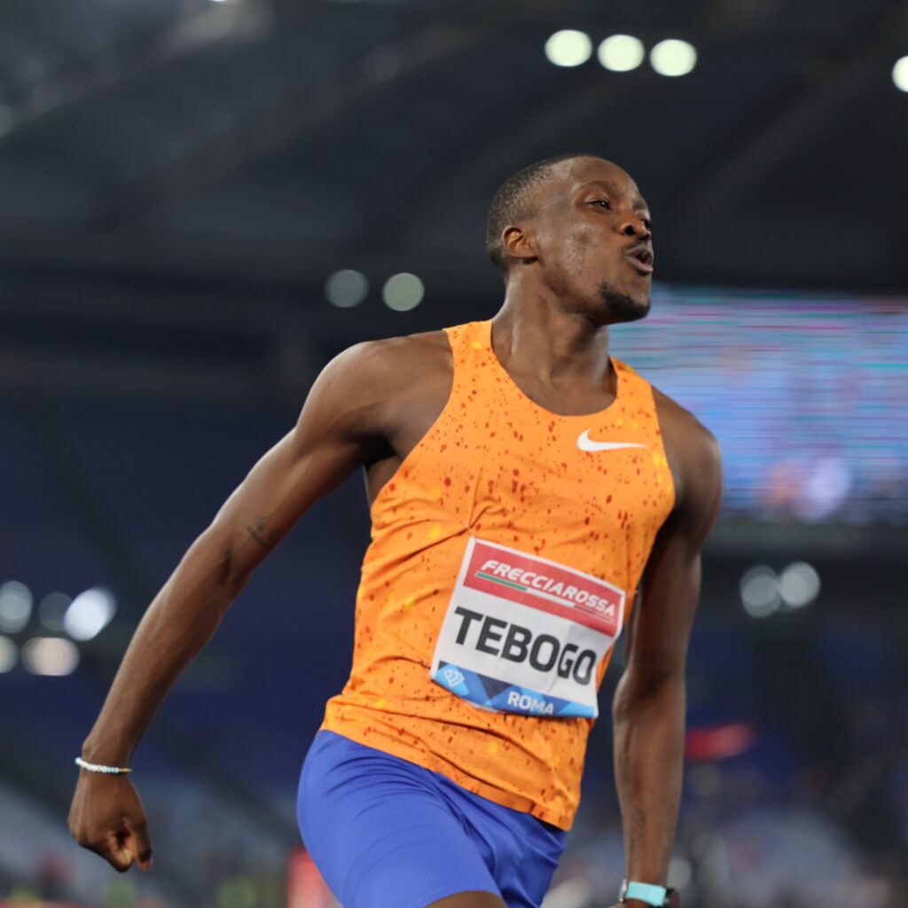 Botswana’s Letsile Tebogo (9.87) beat USA duo Christian Coleman & Fred Kerley to clinch the men’s 100m gold in #RomeDiamondLeague