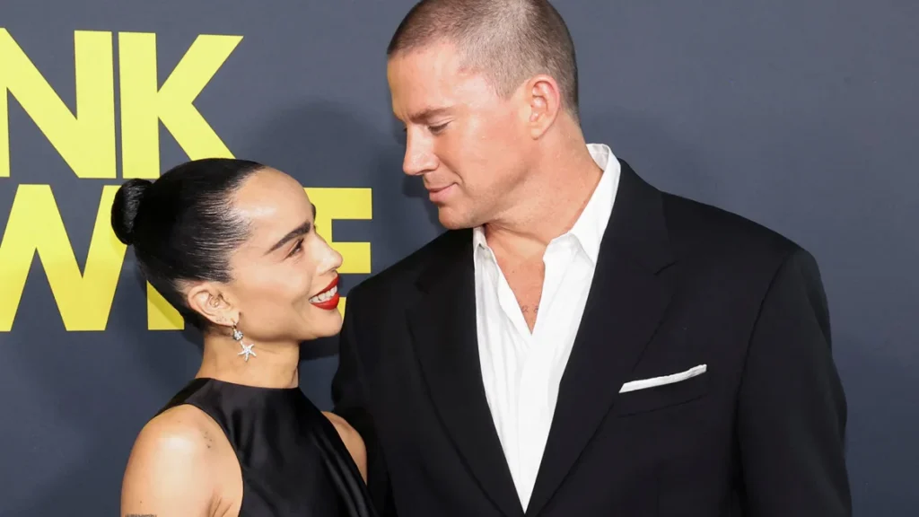 Channing Tatum Gushes Over Fiancée Zoë Kravitz’s Hard Work On New Thriller ‘Blink Twice’