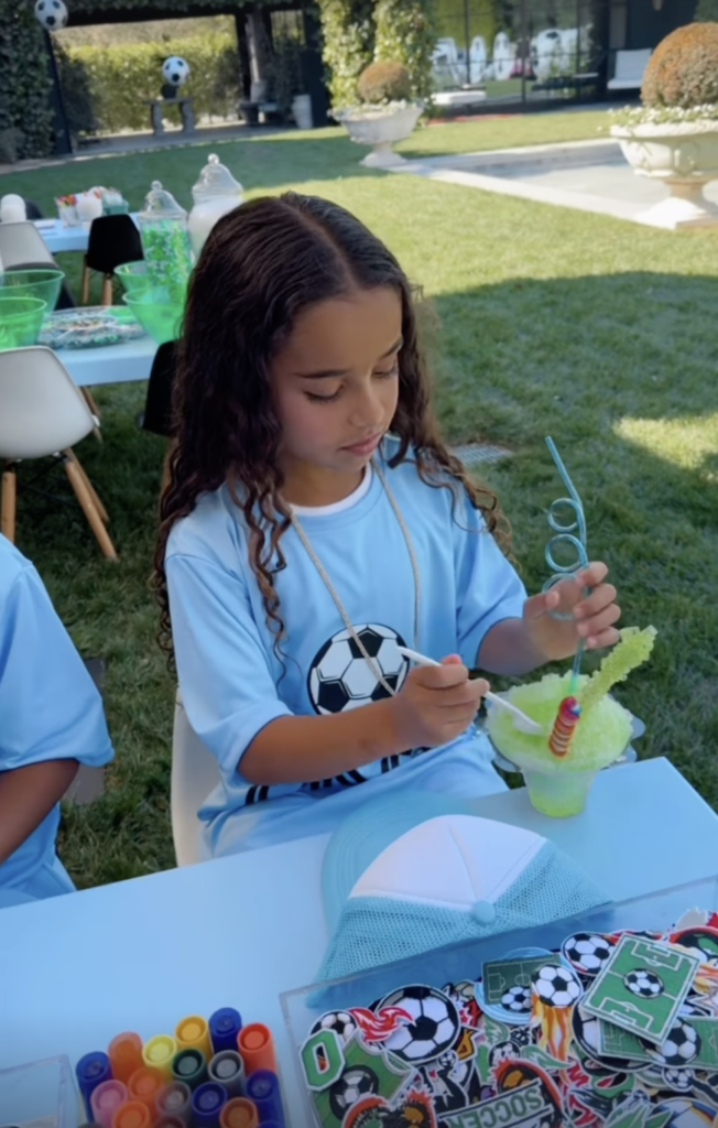 Dream Kardashian Celebrates 8th Birthday With Soccer-Themed Party