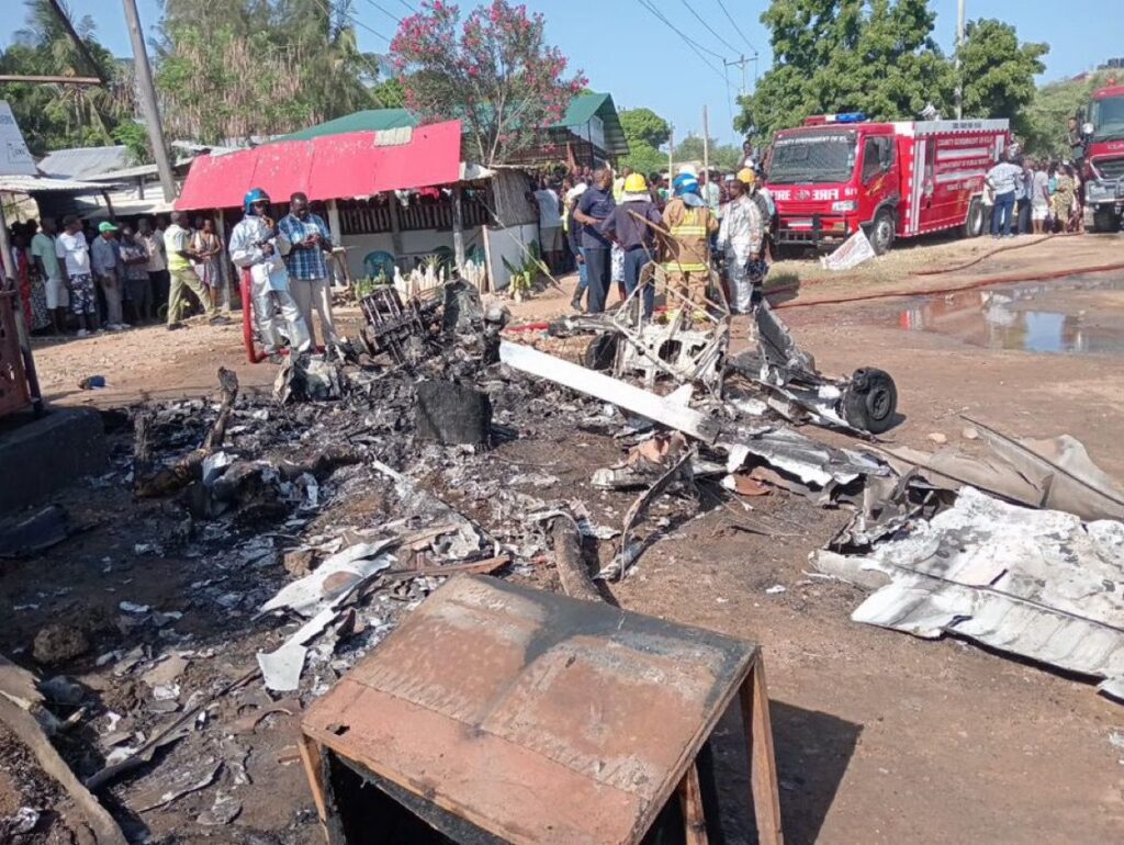 plane crash malindi