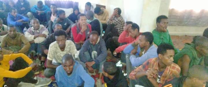 Police seize 58 aliens in Kajiado in suspected human trafficking