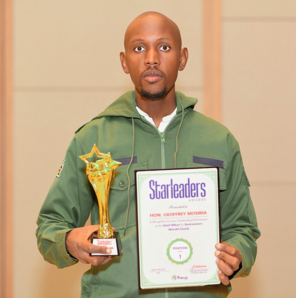 Geoffrey Mosiria Named Kenya’s Best Chief Officer At Starleaders Awards