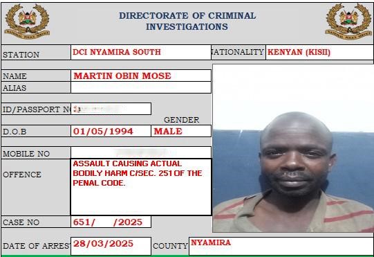 4 More Arrested In Nyamira Woman’s Assault Case 4 More Arrested In Nyamira Woman's Assault Case