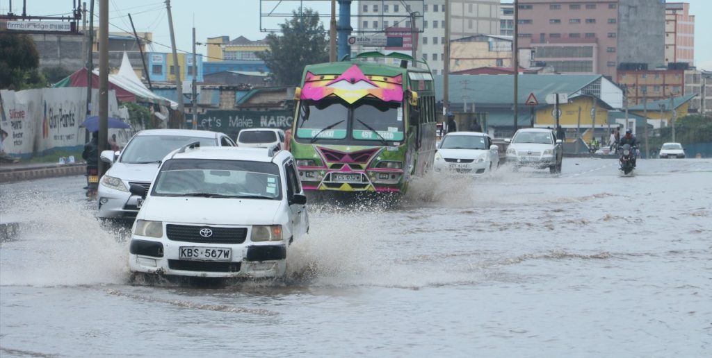 NTSA Issues Road Safety Tips As Heavy Rains Disrupt Traffic In Nairobi