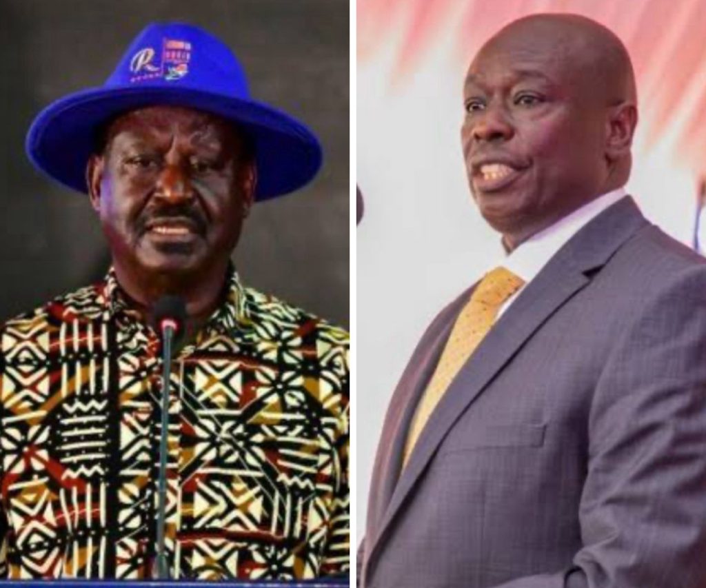Movement For The Defense Of Democracy Warns Raila Against Working With Gachagua