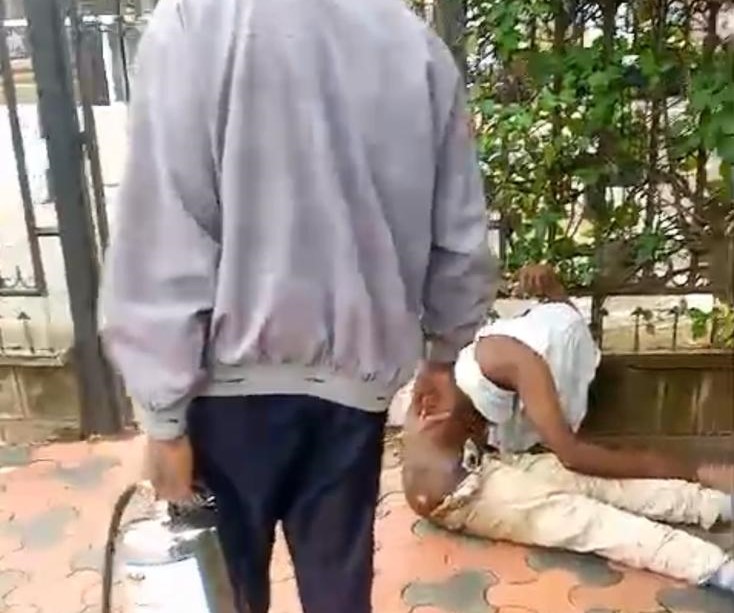 Drama as man sets himself on fire outside Supreme Court in Nairobi