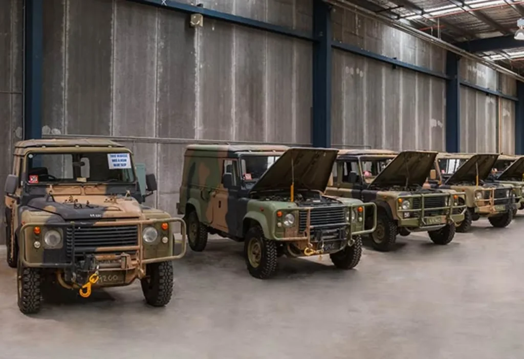 Ministry Of Defence To Auction Ex-Military Vehicles, Equipment