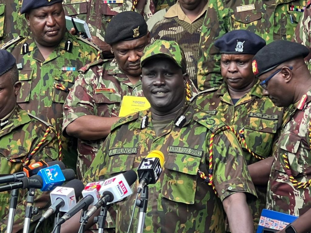 Former Nairobi Police Commander Adamson Bungei