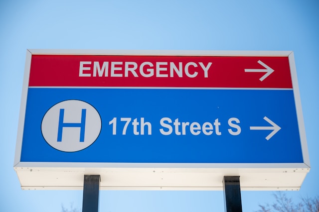 Massive layoffs begin at top US health agency Emergency room access signage at Chinook Regional Hospital in Lethbridge, Alberta