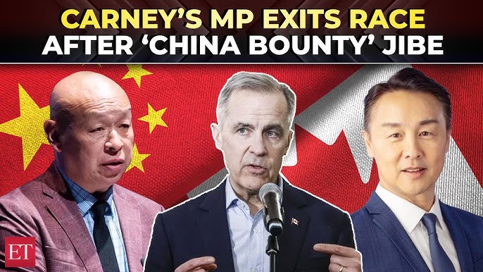 Canada MP quits election race over Chinese bounty comments Canada MP quits election race over Chinese bounty comments