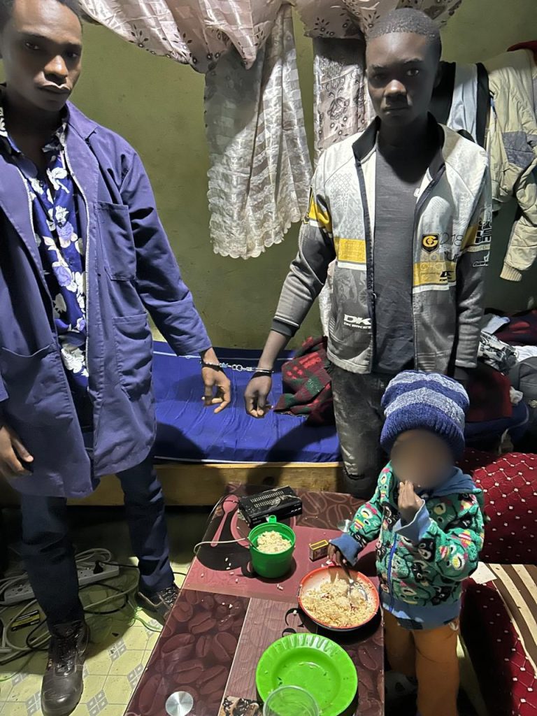 3-Year-Old Boy Rescued In Nyeri After Being Kidnapped From Ruiru