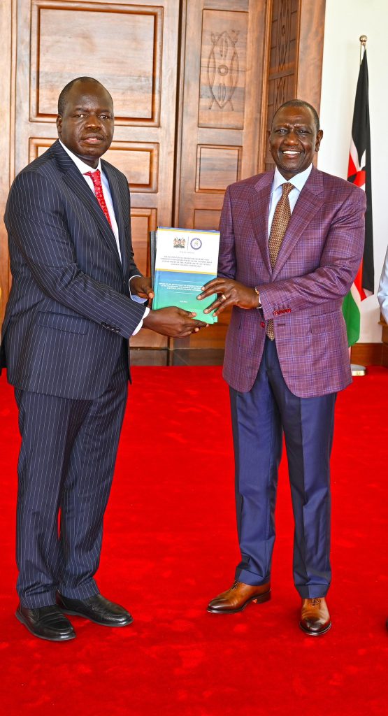 President Ruto Receives IEBC Nominee Report