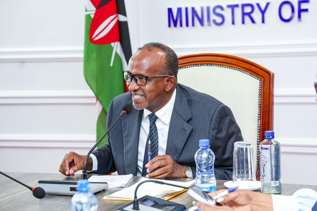 Duale says SHA will no longer accept OTP-based authorization Health Cabinet Secretary Aden Duale,