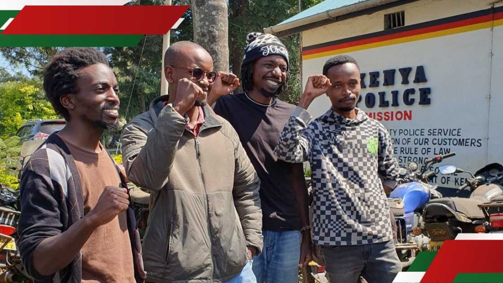 Four filmmakers present themselves before DCI, set free