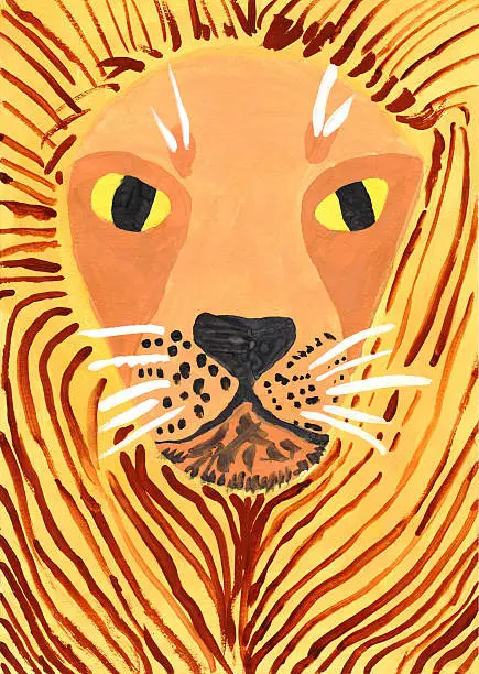 How To Draw A Lion Face How To Draw A Lion Face