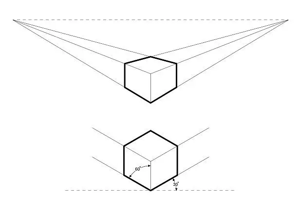 How To Draw A Hexagon In Isometric - Kahawatungu