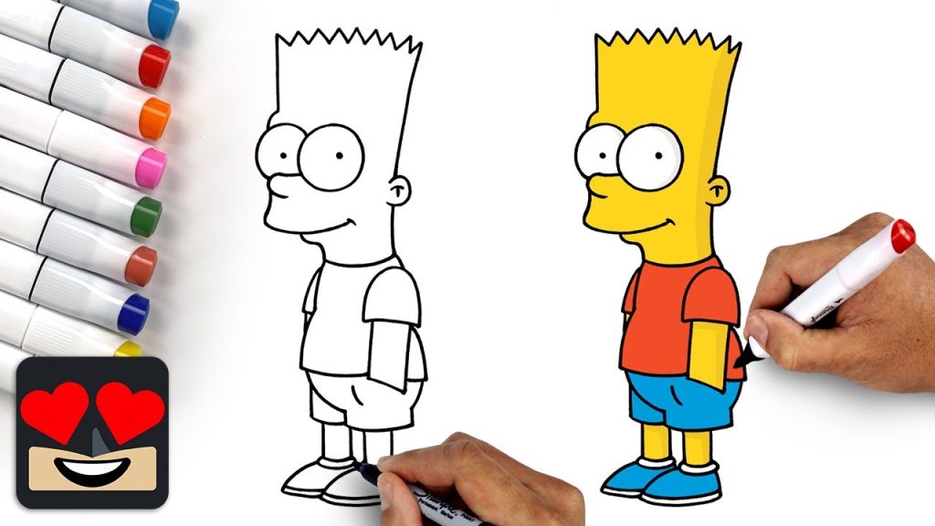 How To Draw Bart Simpson