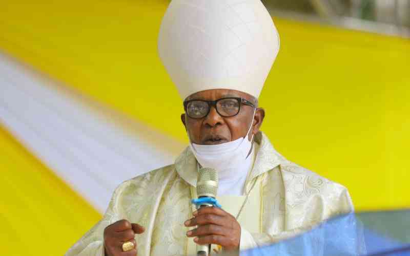 Cardinal Njue unable to attend conclave due to health concerns Cardinal Njue unable to attend conclave due to health concerns
