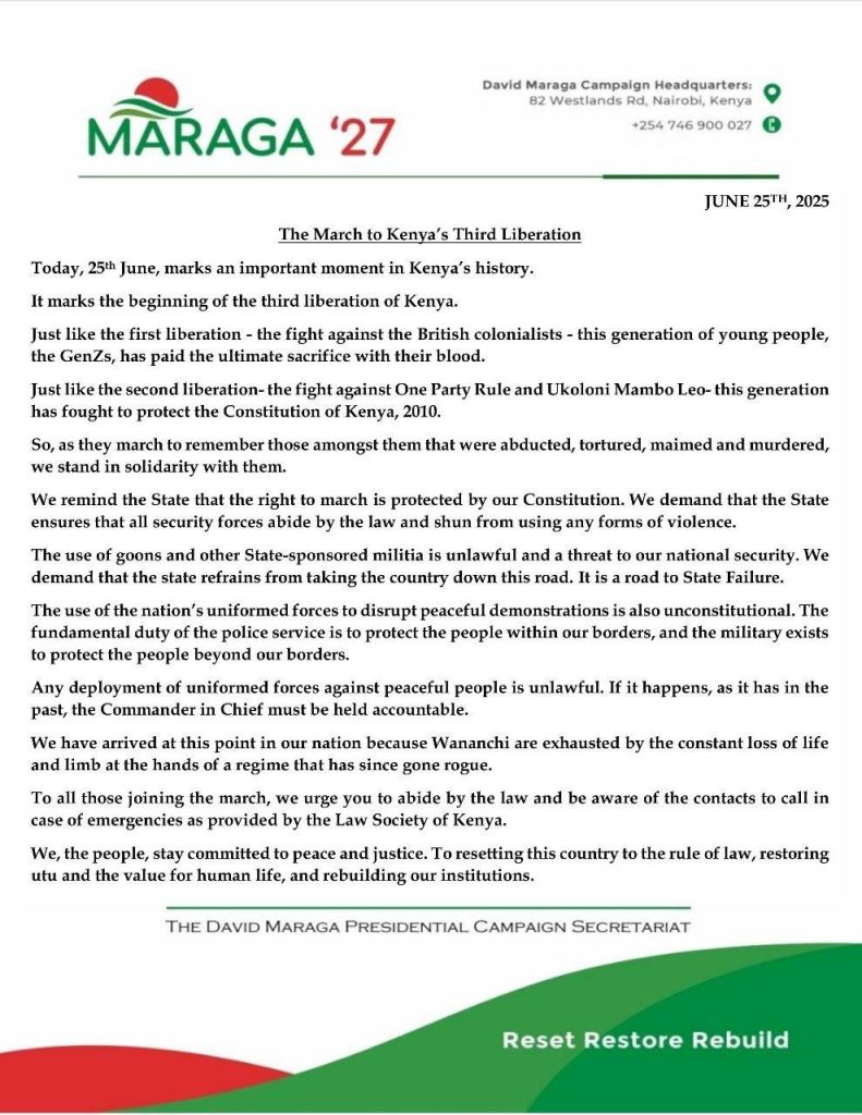 In memory of those who paid the ultimate price for Kenya’s 3rd liberation #ThePeopleShall #ResetRestoreRebuild