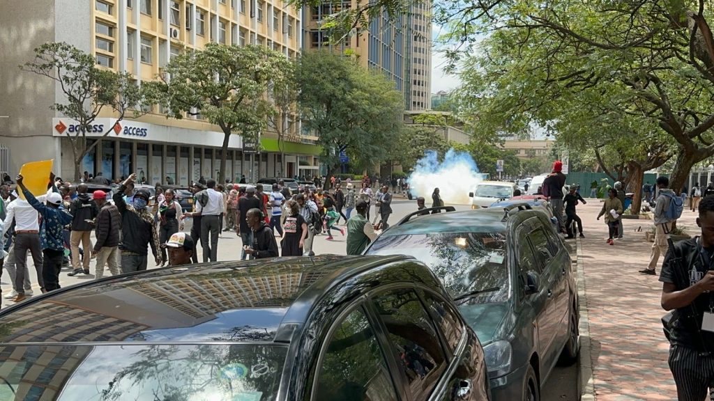 Police disperse protesters demanding justice for death of Albert Ojwang