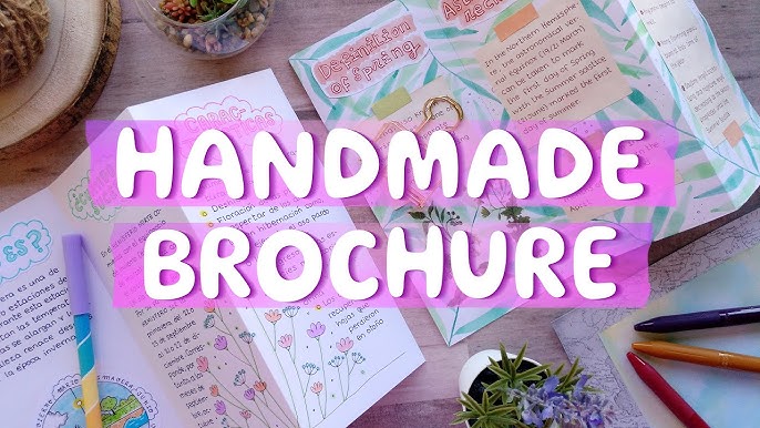 How To Make A Brochure On Paper How To Make A Brochure On Paper