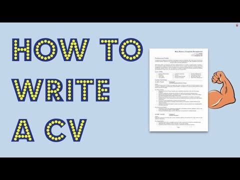 How To Make A CV For Students How To Make A CV For Students