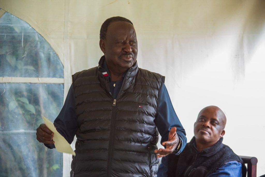 Raila criticizes ‘shoot-the-legs’ order by Ruto