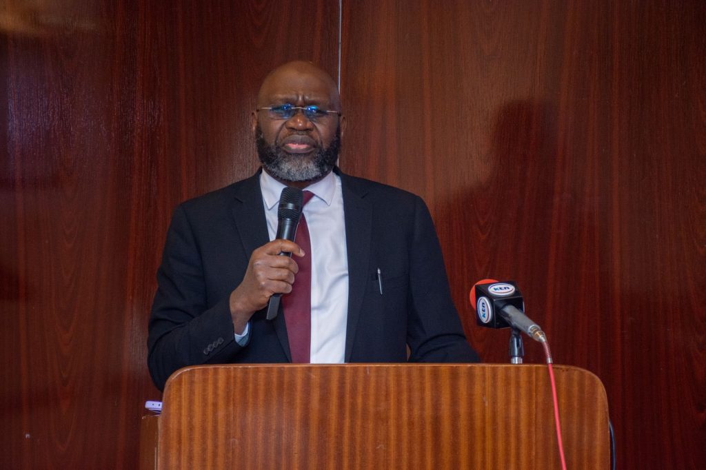 Deputy Director General for Health, Dr. Sultani Matendechero