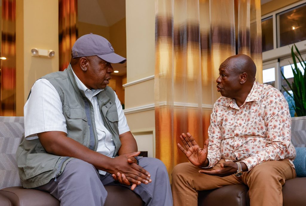 Gachagua Meets Matiang’i In U.S.