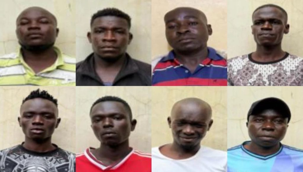 Eight Mawego Police Station arson suspects charged with terrorism