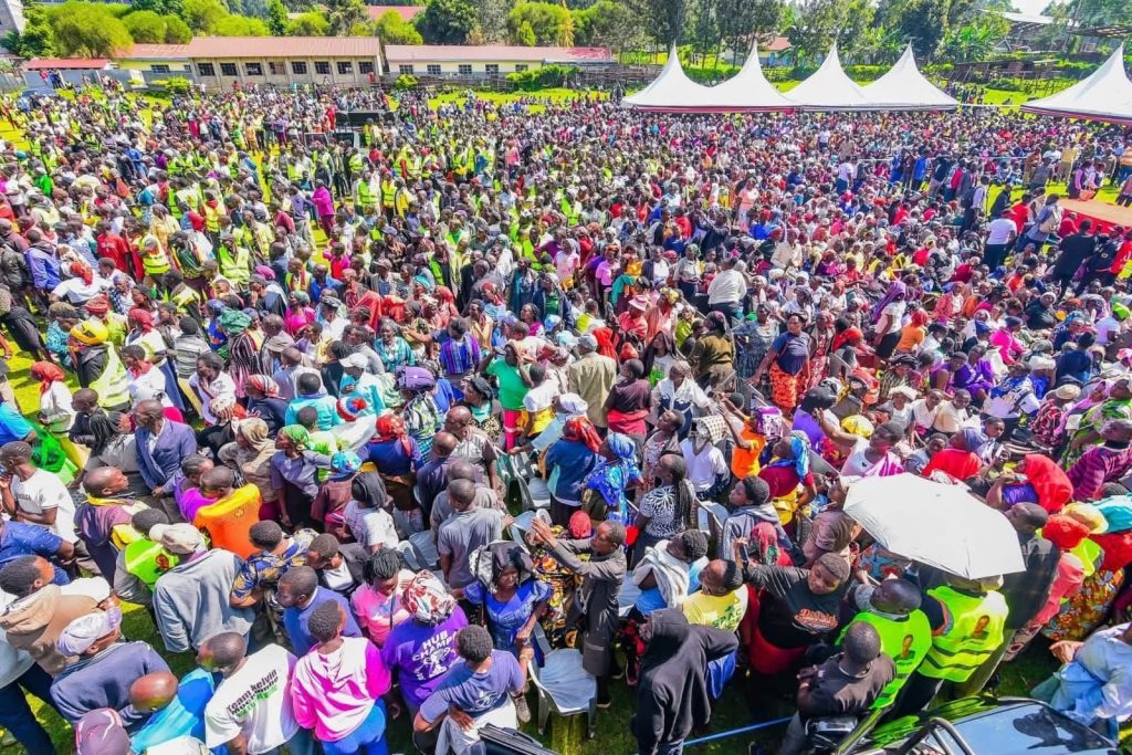 Wetangula, Aburi describe Gachagua conduct abroad mischievous Dorice Aburi Toto led empowerment function in Nyamache, Kisii County