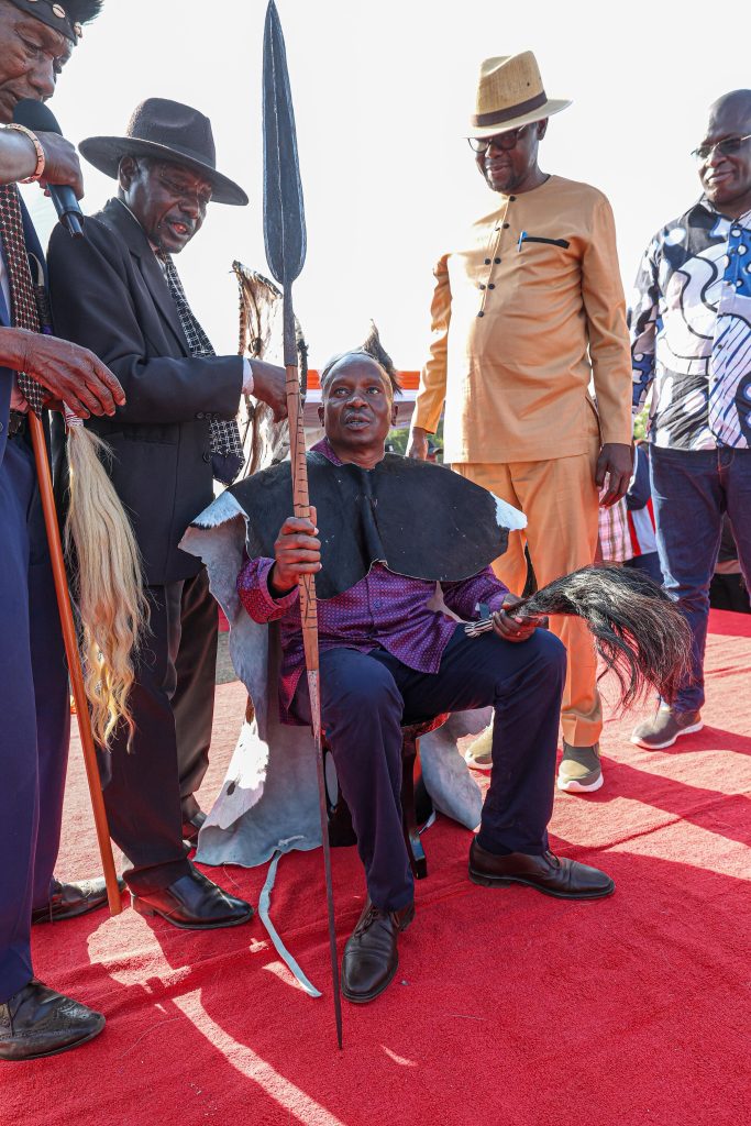 Kindiki says no plans to cut funds for free education Deputy President Kithure Kindiki is installed as a Luhya elder during the Kanduyi Constituency Economic Empowerment event at Posta Grounds on Saturday. During the ceremony, he assured Kenyans that the government remains committed to funding free primary and secondary education, highlighting increased investment in infrastructure and teacher recruitment under the Kenya Kwanza administration
