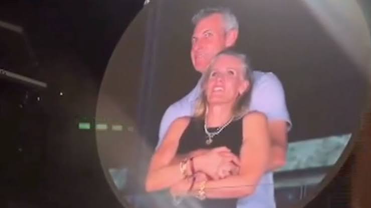 Female exec captured in viral Coldplay concert clip resigns