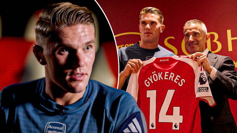 Arsenal 3-0 Athletic Club: Viktor Gyokeres off the mark for Gunners who end pre-season with emphatic win Swedish striker Viktor Gyökeres poses in Arsenal colours after completing a €73 million (£64m) move from Sporting CP. The 27-year-old said Arsenal’s 5-1 thrashing of Sporting in the Champions League influenced his decision to join the Gunners