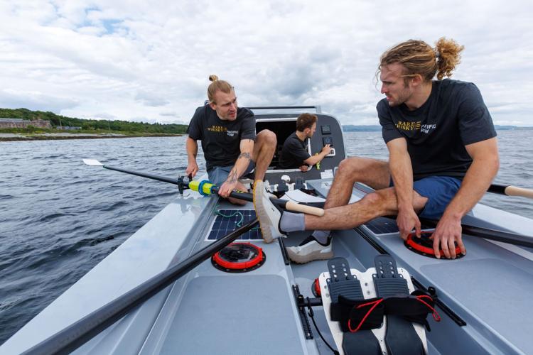 Brothers set new record for 9,000-mile Pacific row
