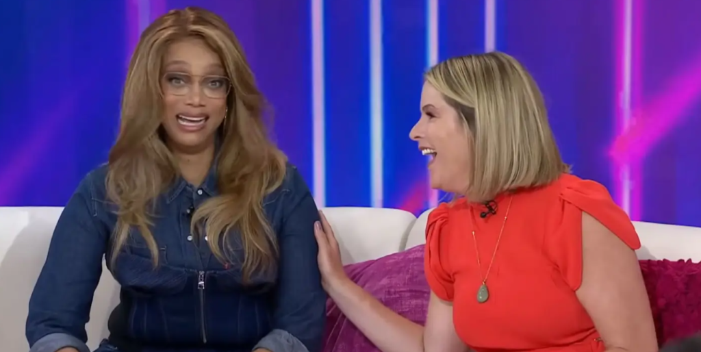 Renowned supermodel Tyra Banks has caused a stir online after revealing on national television that she sometimes eats days-old crumbs found in her bed — and even admits to enjoying cleaning toe jam. Speaking on Today With Jenna & Friends on Tuesday, the 51-year-old former America’s Next Top Model host shared her unusual habit while chatting with host Jenna Bush Hager. Banks explained that she enjoys watching TV in bed with her mother, often snacking on ice cream and popcorn. When asked about the messiness of eating in bed, Banks responded that she usually handles leftover crumbs by simply eating them. “I clean crumbs by eating them,” she said. “If you put it in the trash, I’m like, ‘You might get roaches or something.’ So just clean it up with your finger and eat it.” She added that she even eats crumbs from the floor, but only if they’re not highly perishable. “A few days [old], if it’s not super perishable. Like popcorn? Come on. That’s like astronaut food, it lasts forever,” she insisted. “You just pick it up. I’m not joking.” The revelations didn’t end there. In another episode aired later in the week, Banks shared yet another quirky confession: she has a fascination with cleaning people’s toes — and even enjoys picking out toe jam. “I like to pick. I like the toe, and if it has some stuff in it, I don’t mind digging it out,” she said. “But I have a kit. You have to have a kit — some alcohol, you know, some stuff!” Banks said she doesn’t limit her services to just herself, adding, “Anyone that wants it — my mom, my friends, my man, my son.” She was referring to her partner, Canadian businessman Louis Bélanger-Martin, whom she has been dating since 2018. She also described her interest in pimples, saying, “If you had a pimple, I would be staring at you,” calling the habits a kind of “addiction” that touches “those parts of me.”