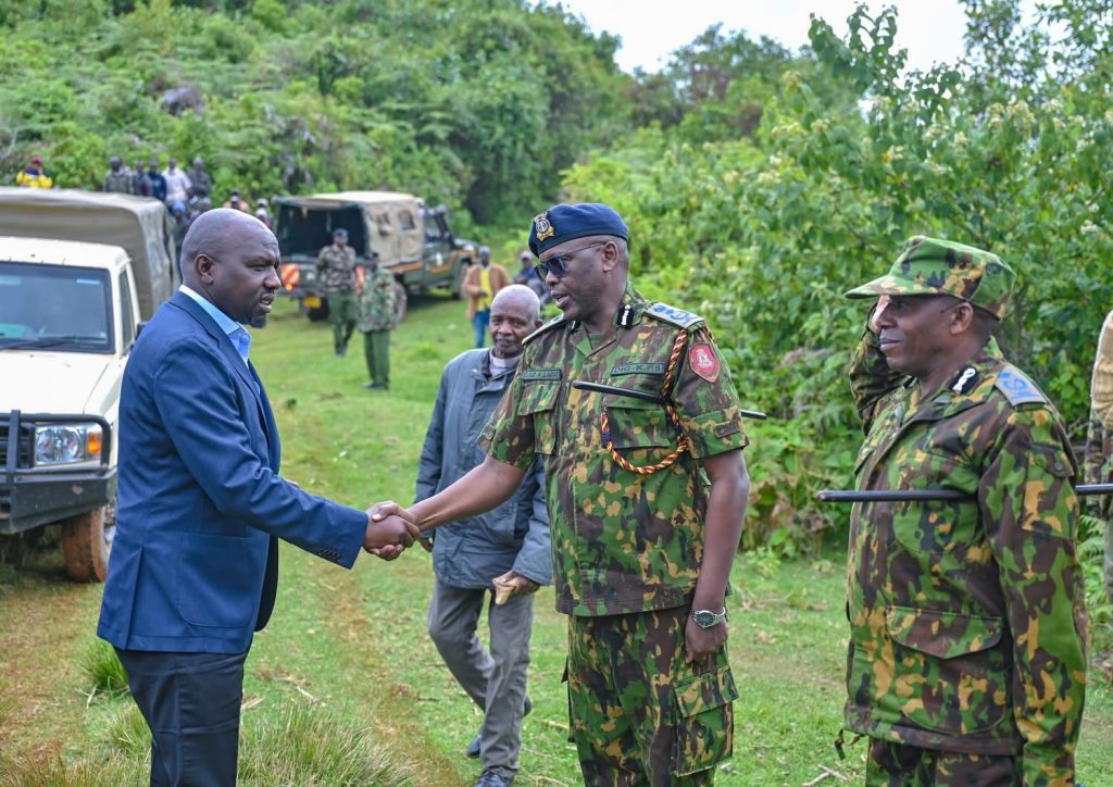Murkomen, DIG Lagat preside over upgrading of Embobut police post in crime fight Interior CS Kipchumba Murkomen and Deputy Inspector General Eliud Lagat shake hands during the official upgrade of Embobut Police Post to a full police station in Marakwet East, marking a renewed push to enhance security in the region
