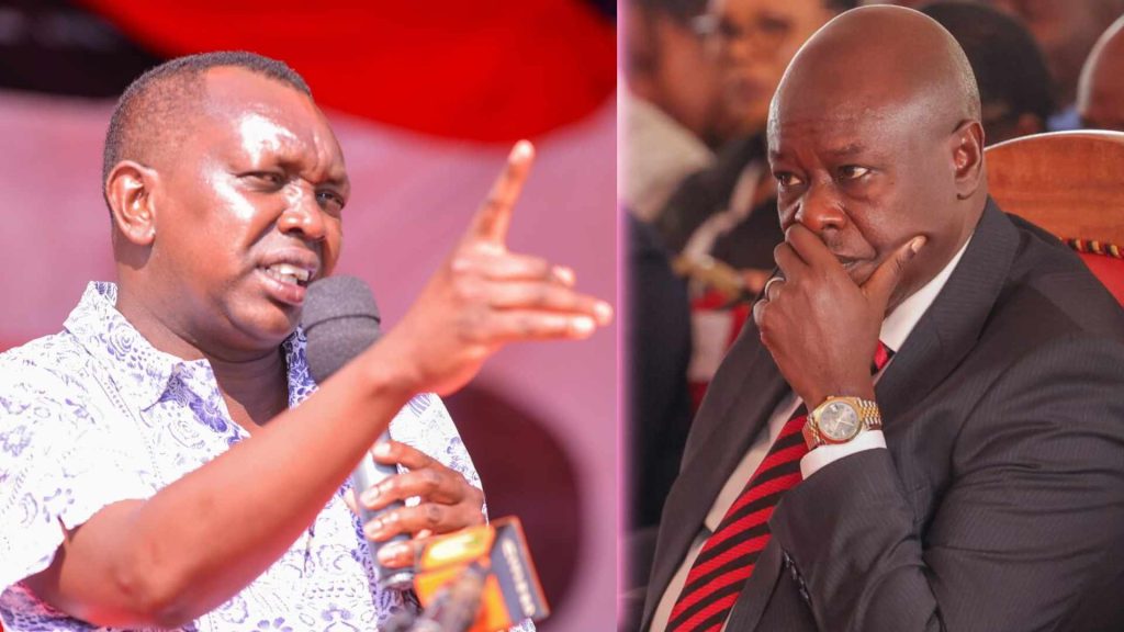 Oscar Sudi Warns Kenyans In US Against Funding Gachagua