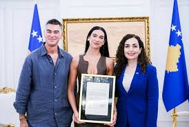 Dua Lipa granted Kosovo citizenship Dua Lipa granted Kosovo citizenship