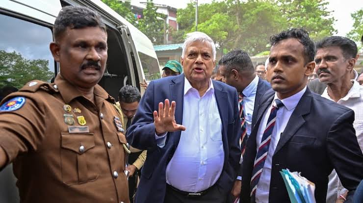 Sri Lanka’s former president Ranil Wickremesinghe arrested